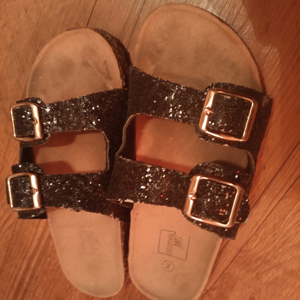 Girls slip on sandals